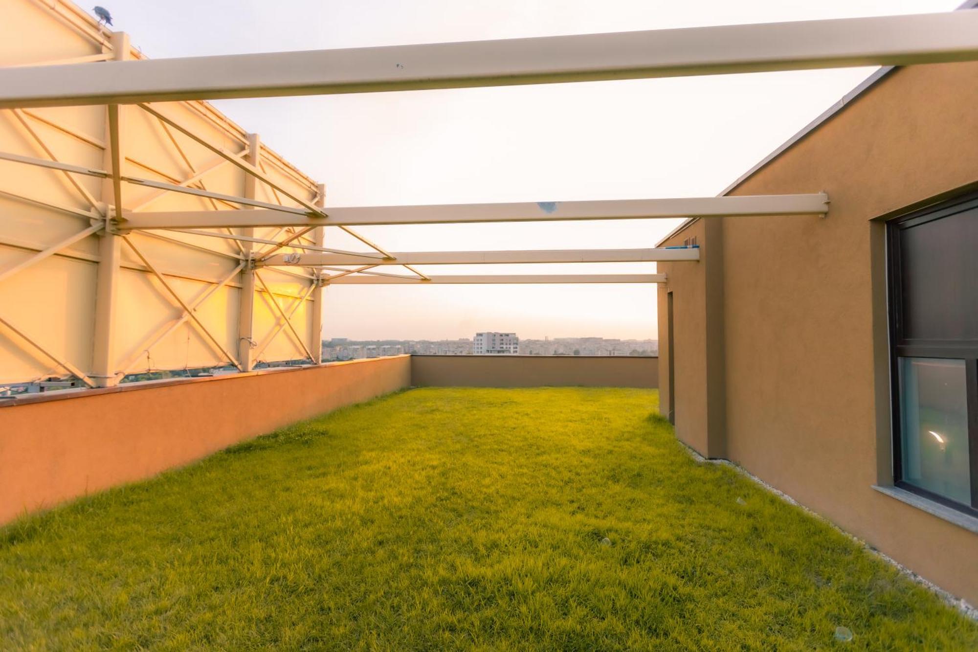 Sunset Apartment - Central Apt With Rooftop Garden 布加勒斯特 外观 照片